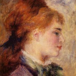 Pierre-Auguste Renoir "Nini Lopez" 1876 – Handcrafted Oil Painting Reproduction for Portrait and Figurative Art Decor