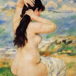 Renoir "Nude Fixing Her Hair" 1885 – Premium Oil Painting Reproduction from Dafen Village Art Studio