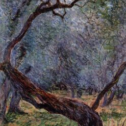 Claude Monet Olive Trees (Study) 1884 – Unique Hand-Painted Oil Painting for Art Lovers from Dafen Village Studio