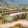 Vincent van Gogh Outskirts of Paris near Montmartre (1887) – Handcrafted Oil Painting for Home Decor