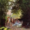 Impressionist 'Park Monceau' by Claude Monet (1878) – Unique Oil Painting Reproduction from Dafen Village
