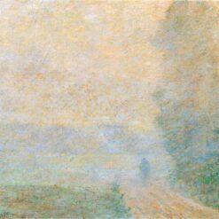 Claude Monet Path in the Fog (1887) - High-Quality Handcrafted Oil Painting from Dafen Village Studio