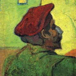 Dafen Village Hand-Painted Oil Painting of "Man in a Red Beret" by Vincent van Gogh | Perfect for Art Collectors