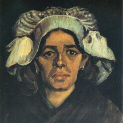 Peasant Woman, Portrait of Gordina de Groot (1885) by Vincent van Gogh - Hand-Painted Oil Painting from Dafen Village