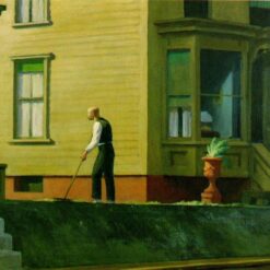 Edward Hopper "Pennsylvania Coal Town" 1947 - Premium Oil Painting Reproduction | Custom Canvas Art for Home Décor