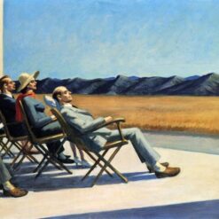 Buy Edward Hopper’s "People in the Sun" 1960 - Premium Oil Painting Reproduction | Custom Handcrafted Canvas Art