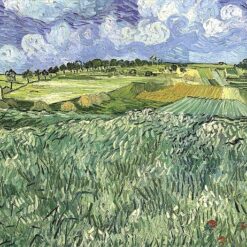 Reproduction of Plain Near Auvers by Vincent van Gogh (1890) - Authentic Dafen Village Oil Painting