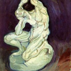 Vincent van Gogh's Plaster Statuette of a Kneeling Man (1886) - Unique Art Reproduction from Dafen Village Studio
