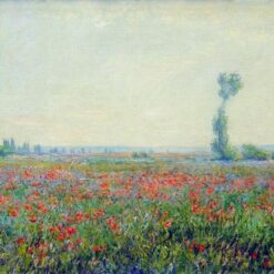 Classic Poppy Field by Claude Monet (1881) – Hand-Painted Oil Painting Reproduction from Dafen Village