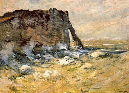 Claude Monet Port d’Aval 1926 – Custom Oil Painting on Canvas from Dafen Village Art Studio