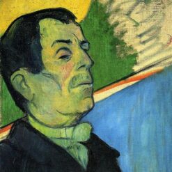 Paul Gauguin "Portrait of a Man Wearing a Lavalliere" 1888 - Authentic Oil Painting Reproduction | High-Quality Canvas Art