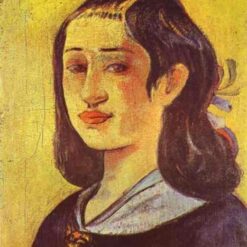 Portrait of a Mother" by Paul Gauguin - 1894 Fine Art Oil Painting Reproduction