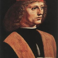 Hand-Painted Reproduction of Leonardo da Vinci’s "Portrait of a Musician" c.1483-1487 | Custom Canvas Art from Dafen Village
