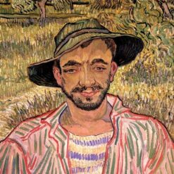 1889 Portrait of a Young Peasant by Vincent van Gogh - Hand-Painted Fine Art Oil Painting from Dafen Village Studio