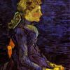 Hand-Painted Portrait of Adeline Ravoux by Vincent van Gogh – Custom Oil Painting from Dafen Village Studio