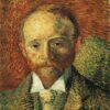 Authentic Oil Painting of Alexander Reid by Vincent van Gogh (1887) – Custom Hand-painted Art from Dafen Village Studio