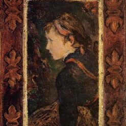 Buy Paul Gauguin’s "Portrait of Aline" 1884 - Premium Oil Painting Reproduction | Custom Handcrafted Canvas Art
