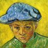 Vincent van Gogh's Portrait of Camille Roulin (1888) - Premium Custom Oil Painting Reproduction from Dafen Village Studio
