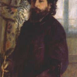 Buy Renoir "Portrait of Claude Monet" 1875 – High-Quality Oil Painting Reproduction by Dafen Village Artists