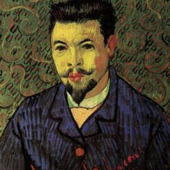 Original Style Oil Painting of Dr. Felix Rey by Vincent van Gogh (1889) - Dafen Village Art Studio Custom Commission