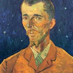 Hand-Painted Vincent van Gogh Portrait of Eugene Boch (1888) – High-Quality Oil Painting Reproduction from Dafen Village Studio