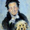 Hand-Painted Portrait of Eugenie Graff (Madame Paul) by Claude Monet - 1882 | Dafen Village Oil Painting Studio