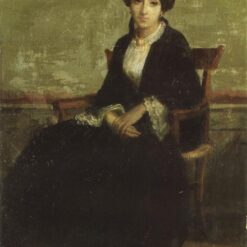 Reproduction of Bouguereau’s "Portrait of Genevieve Celine" | High-Quality Hand-painted Oil Art