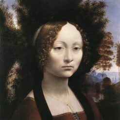 Buy Leonardo da Vinci’s "Portrait of Ginevra Benci" c.1474 – Hand-Painted Oil Painting Reproduction | Renaissance Art from Dafen Village