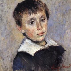 Handcrafted Reproduction of Claude Monet’s 1880 Portrait of Jean Monet | Museum-Quality Oil Painting | Dafen Village