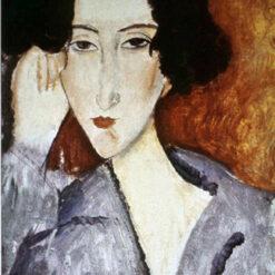 Portrait of Madame Rachele Osterlind" by Amedeo Modigliani - 1919 Oil Painting Reproduction | Beautiful Hand-Painted Canvas Artwork for Art Collectors