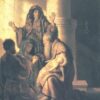 Hand-painted Rembrandt 'Presentation in the Temple' 1628 – Captivating Scene of Christ’s Presentation in the Temple