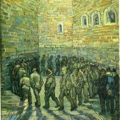 Vincent van Gogh "Prisoners Exercising" (1890) Oil Painting Reproduction - High-Quality Canvas Art from Dafen Village
