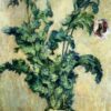 Impressionist Purple Poppies by Claude Monet, 1883 – Stunning Hand-Painted Oil Painting from Dafen Village Studio