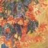 1883 Monet Red Azaleas in a Pot Reproduction Oil Painting - Custom Floral Artwork by Dafen Village Studio