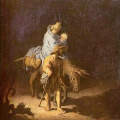 Rembrandt 'The Flight into Egypt' 1627 – A Stunning Interpretation of the Holy Family's Escape
