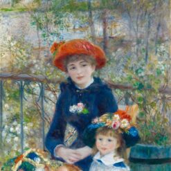 Pierre-Auguste Renoir "On the Terrace" 1881 – Oil Painting Reproduction – Hand-painted Masterpiece from Dafen Village