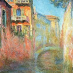 Beautiful Rio della Salute (1908) by Claude Monet – High-Quality Oil Painting Reproduction from Dafen Village