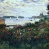 Claude Monet’s Riverbank at Argenteuil (1877) - Custom Oil Painting | Dafen Village Studio | Impressionist Art for Your Home