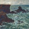 Claude Monet Rocks at Port Coton, the Lion Rock (1886) – Custom Oil Painting Reproduction by Dafen Village Artists
