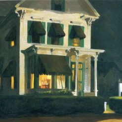 Rooms for Tourists" by Edward Hopper 1945 - Hand-Painted Oil Painting Reproduction | Fine Art Canvas from Dafen Village