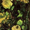 Roses and Beetle (1890) by Vincent van Gogh – Stunning Van Gogh Floral Art on Canvas from Dafen Village Studio