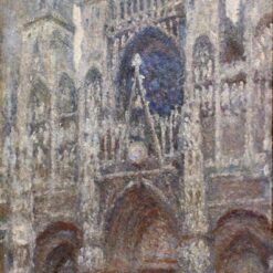 Rouen Cathedral, Grey Weather Claude Monet Date: 1894