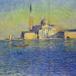 San Giorgio Maggiore (1908) Claude Monet Oil Painting - Perfect for Home Decor - Dafen Village Artists