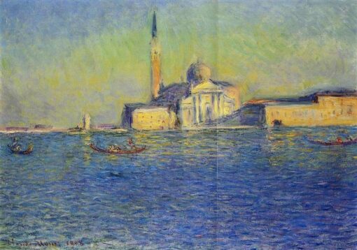 San Giorgio Maggiore (1908) Claude Monet Oil Painting – Perfect for Home Decor – Dafen Village Artists