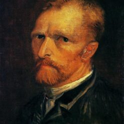 Hand-Painted Self-Portrait by Vincent van Gogh (1886) | High-Quality Reproduction from Dafen Village Studio