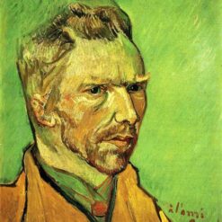 Vincent van Gogh Self Portrait 1888 Hand-Painted Oil Painting Reproduction from Dafen Village Studio