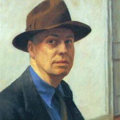 Buy Edward Hopper’s "Self-Portrait" 1925-1930 - Premium Oil Painting Reproduction | Custom Handcrafted Canvas Art