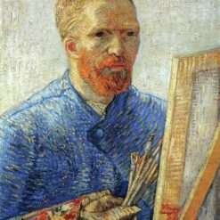 Van Gogh 1888 Self Portrait – Masterful Hand-painted Reproduction, Dafen Village Oil Art