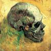 Vincent van Gogh Skull (c. 1887) – High-Quality Custom Oil Painting Reproduction, Dafen Village