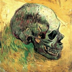 Vincent van Gogh Skull (c. 1887) – High-Quality Custom Oil Painting Reproduction, Dafen Village